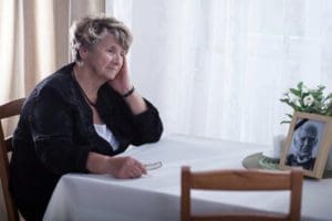 bereavement - woman needing counselling