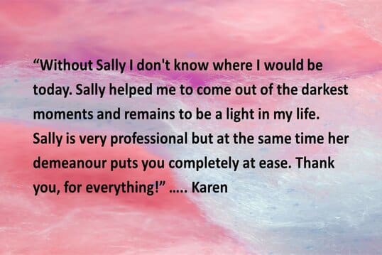 bereavement counselling testimonial